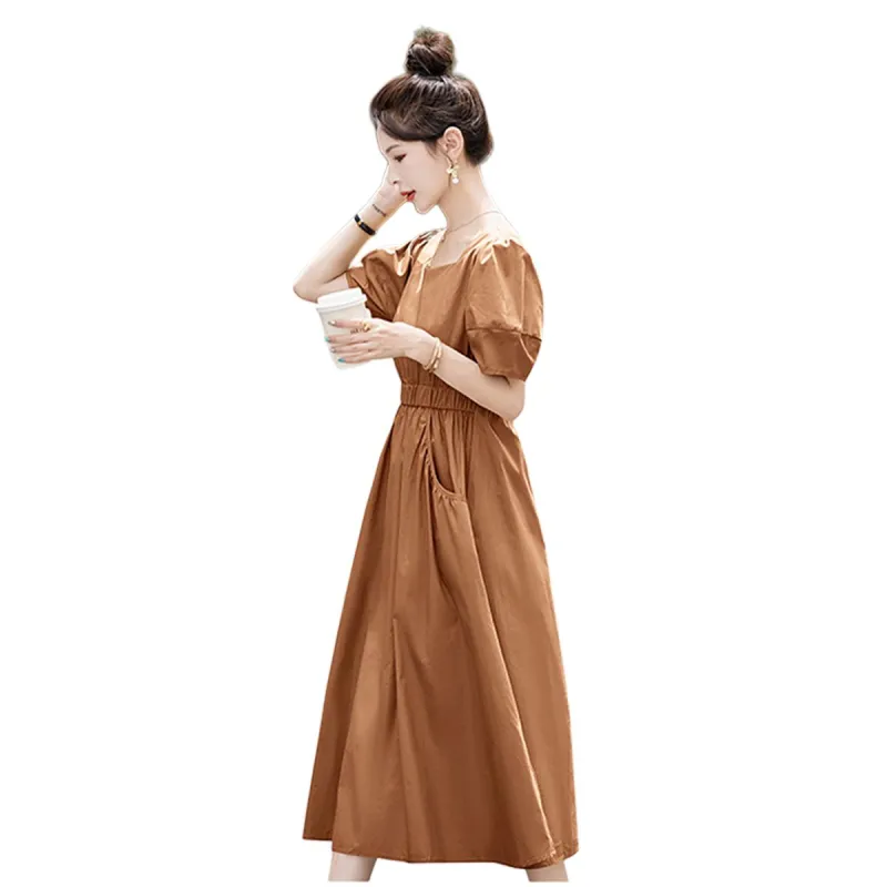 TEME Short Sleeved Dress Women's-4