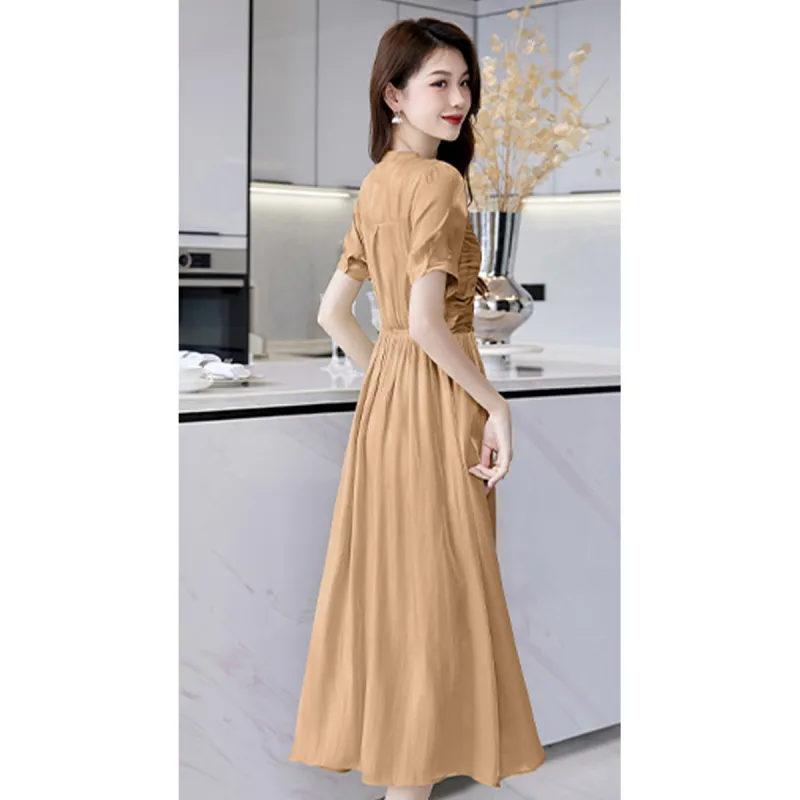 TEME Short Sleeved Dress Women's-10