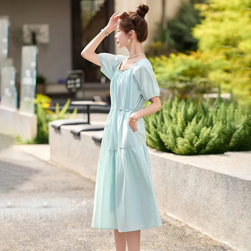 TEME Short Sleeved Dress Women's-5
