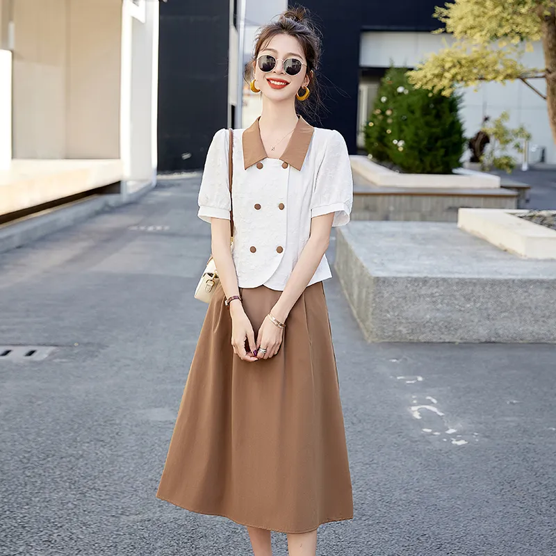 TEME Two Piece Skirt Sets Women's-2