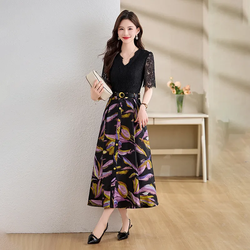 TEME Short Sleeved Dress Women's-7