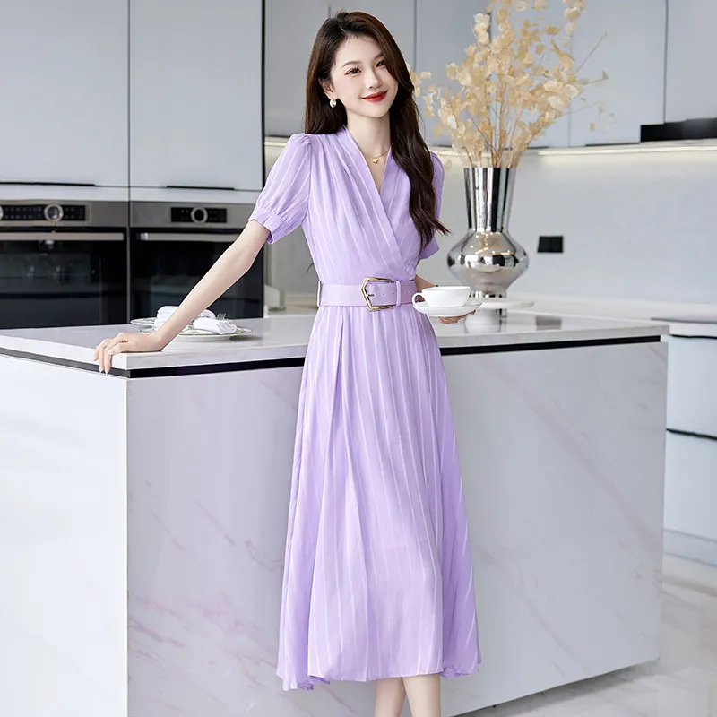 TEME Short Sleeved Dress Women's-4