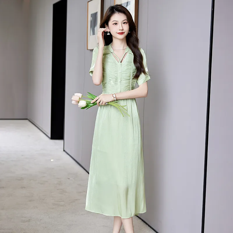TEME Short Sleeved Dress Women's-2