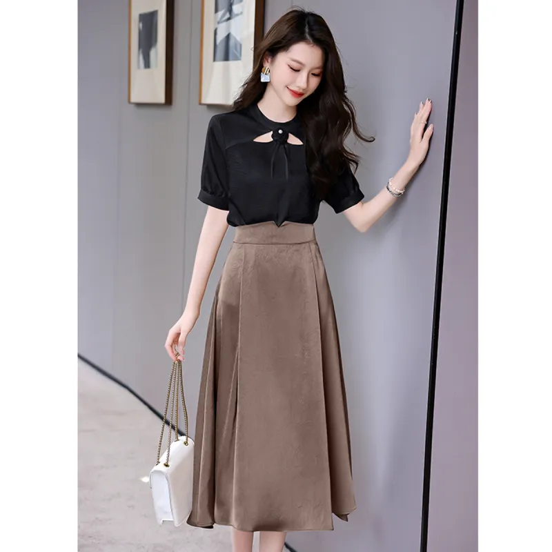 TEME Two Piece Skirt Sets Women's-5