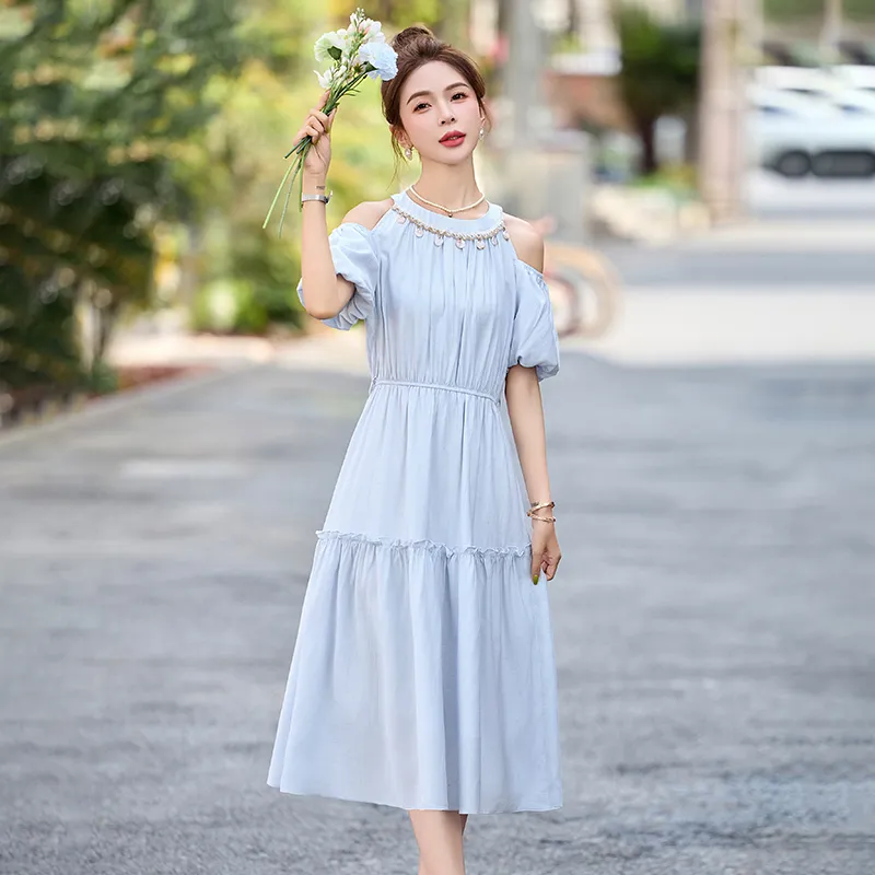 TEME Short Sleeved Dress Women's-2