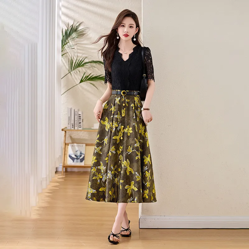 TEME Short Sleeved Dress Women's-2