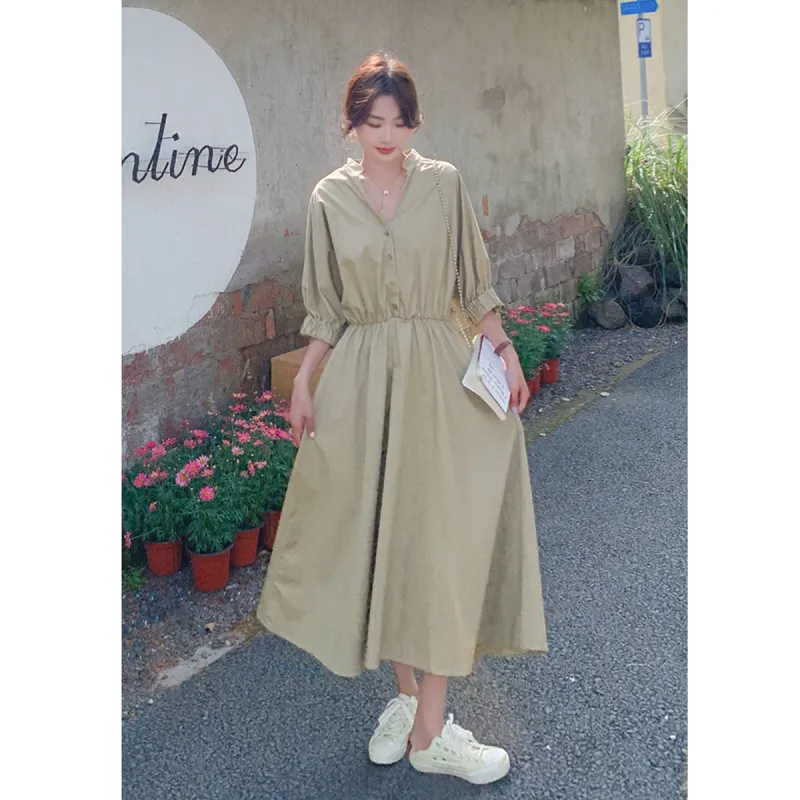 TEME Short Sleeved Dress Women's-4