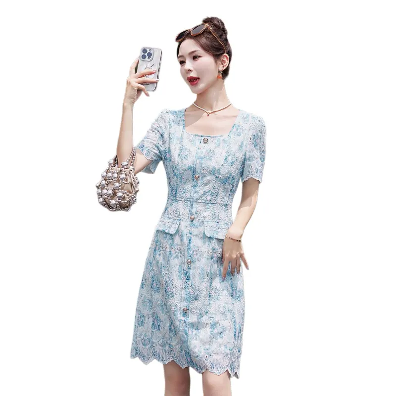 TEME Short Sleeved Dress Women's-2