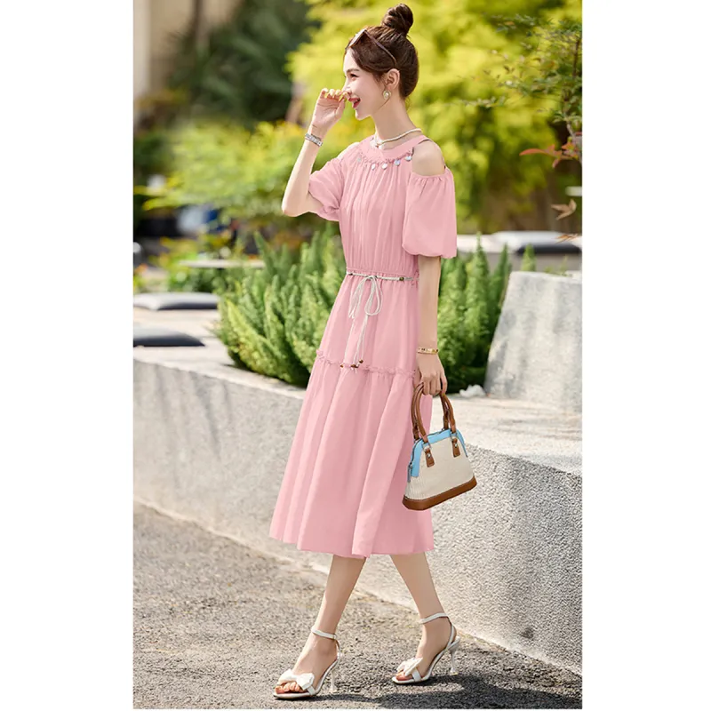 TEME Short Sleeved Dress Women's-6