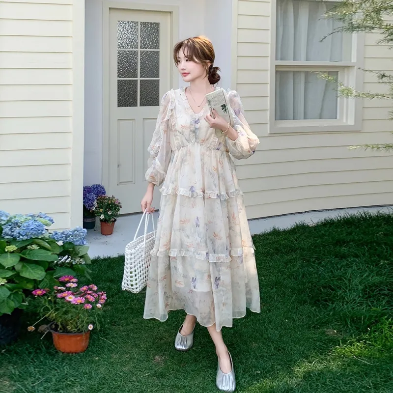 TEME Long Sleeved Dress Women's-3
