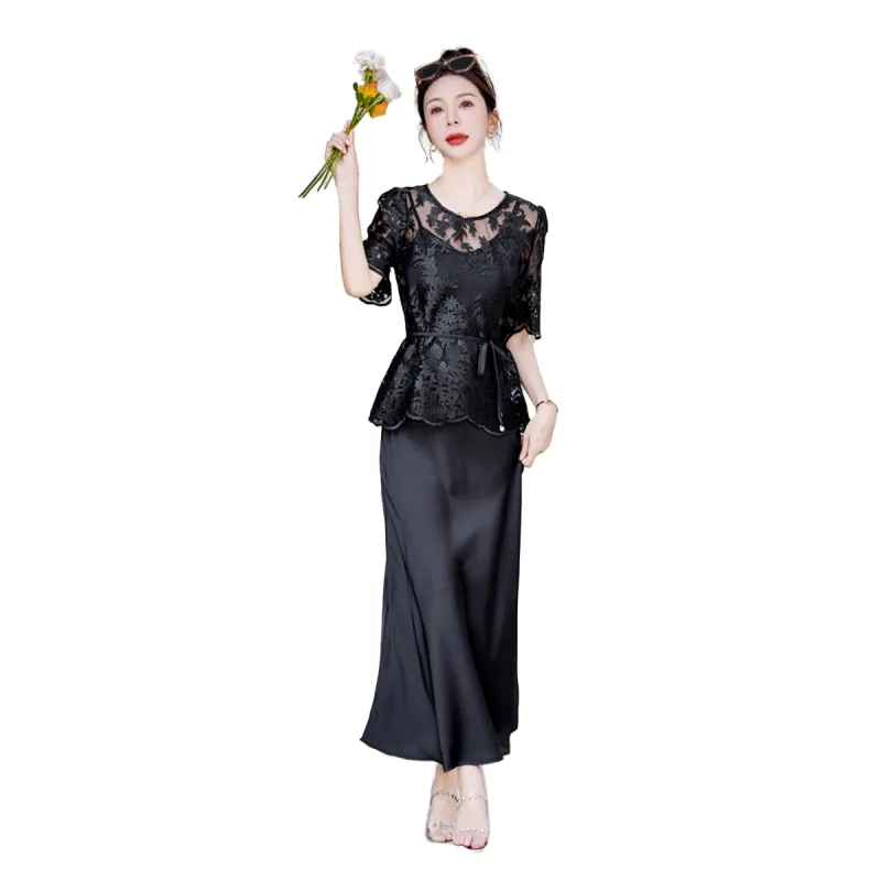 TEME Two Piece Skirt Sets Women's-3