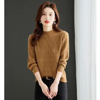 TEME Knitwear Women's Camel Apricot