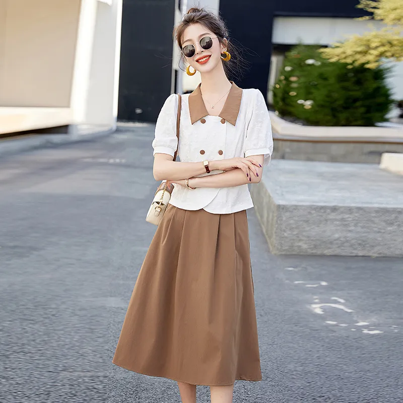 TEME Two Piece Skirt Sets Women's-4