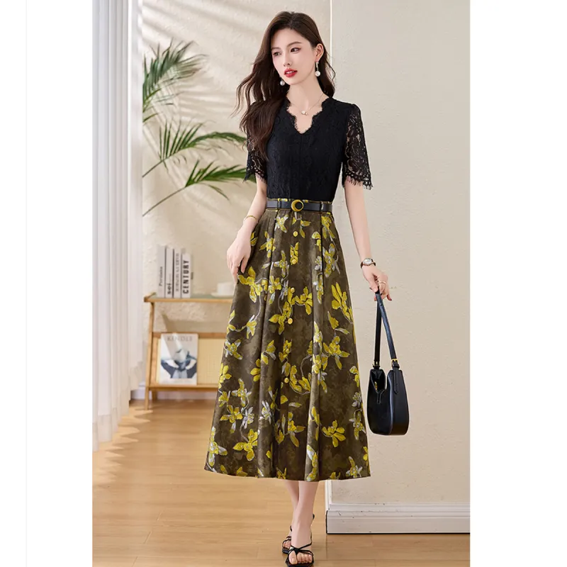 TEME Short Sleeved Dress Women's-5