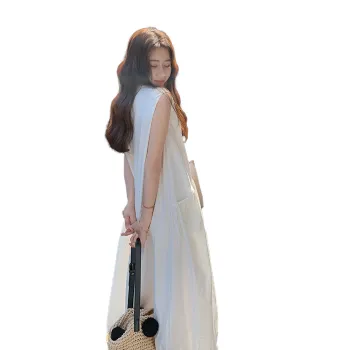 TEME Sleeveless Dress Women's White