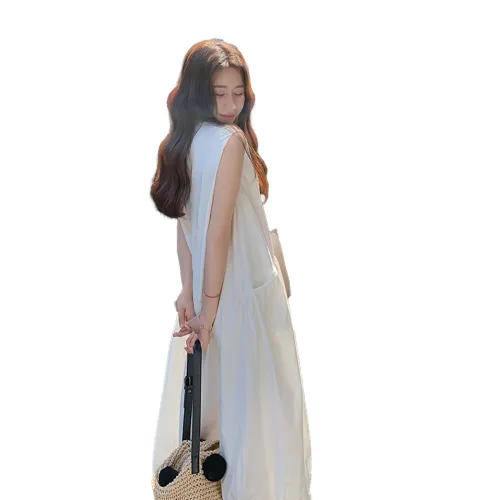 TEME Sleeveless Dress Women's White
