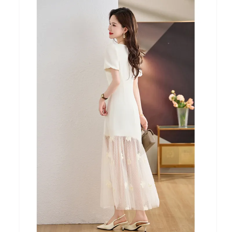 TEME Short Sleeved Dress Women's-3
