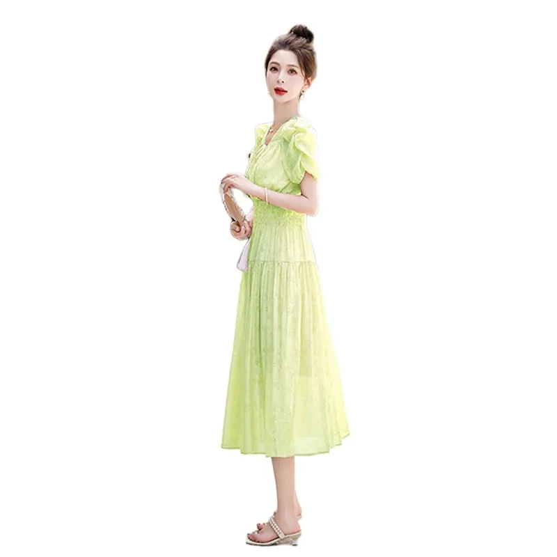TEME Short Sleeved Dress Women's-5