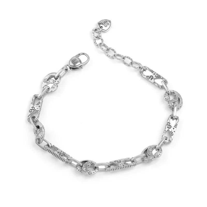 Ah Bo Ci De 925 Sterling Silver Bracelets Unisex-1