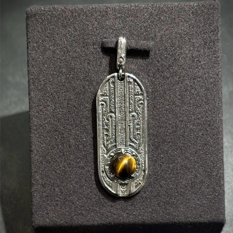Ah Bo Ci De 925 Sterling Silver Pendants Unisex-4