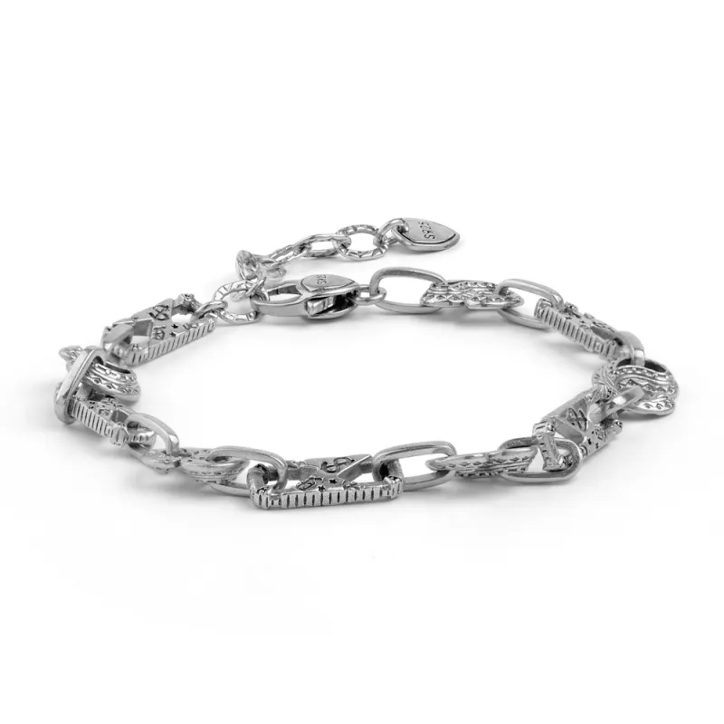 Ah Bo Ci De 925 Sterling Silver Bracelets Unisex-2