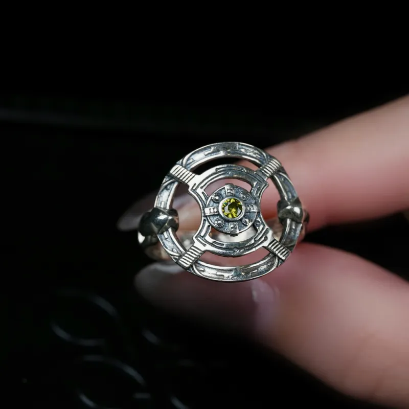Ah Bo Ci De 925 Sterling Silver Rings Unisex-3