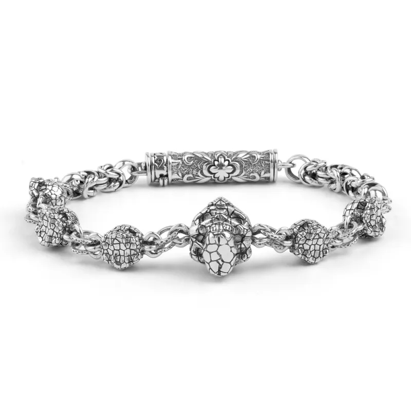 Ah Bo Ci De 925 Sterling Silver Bracelets Unisex-1