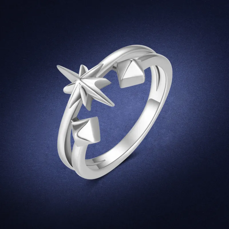 Ah Bo Ci De 925 Sterling Silver Rings Unisex-3