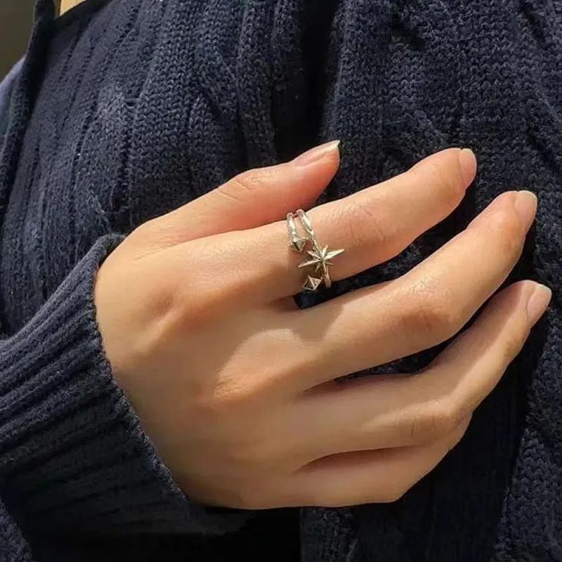 Ah Bo Ci De 925 Sterling Silver Rings Unisex-6