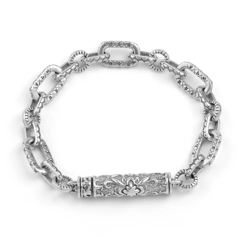 Ah Bo Ci De 925 Sterling Silver Bracelets Unisex-1