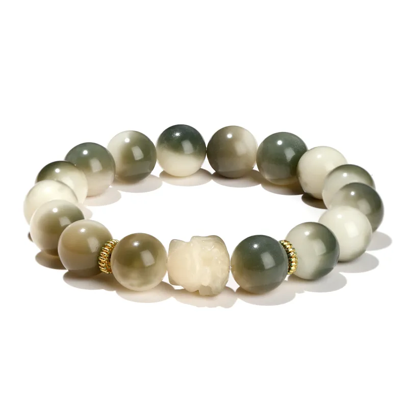 Xiang Yin Bodhi Root Fortune Bead Peaceful Joyful Buddhist Beaded Bracelet For Smooth Sailing In All Matters Unisex-6