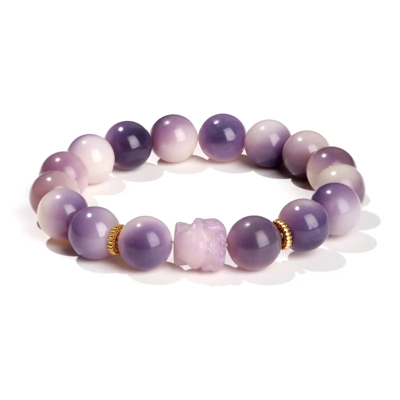 Xiang Yin Bodhi Root Beaded Bracelet With Buddhist Fortune Bead Unisex-5