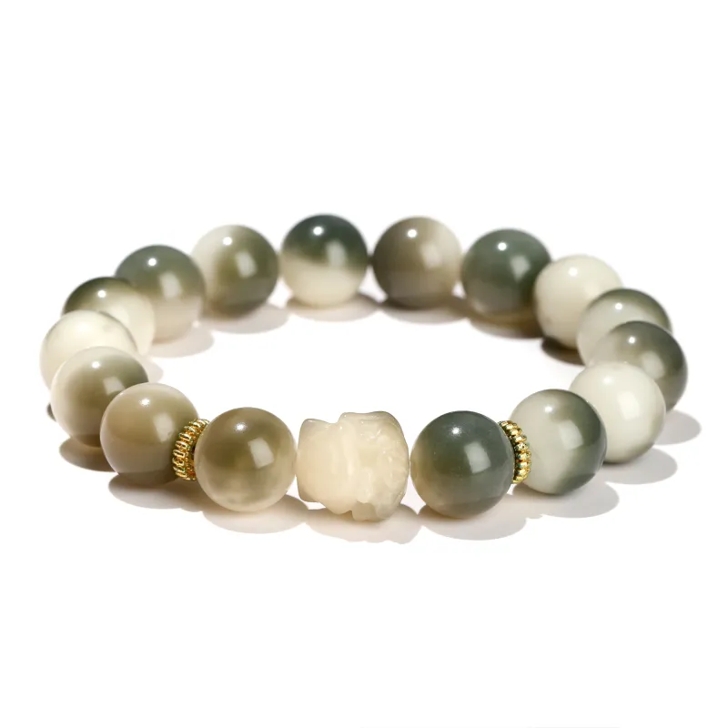 Xiang Yin Bodhi Root Fortune Bead Peaceful Joyful Buddhist Beaded Bracelet For Smooth Sailing In All Matters Unisex-5
