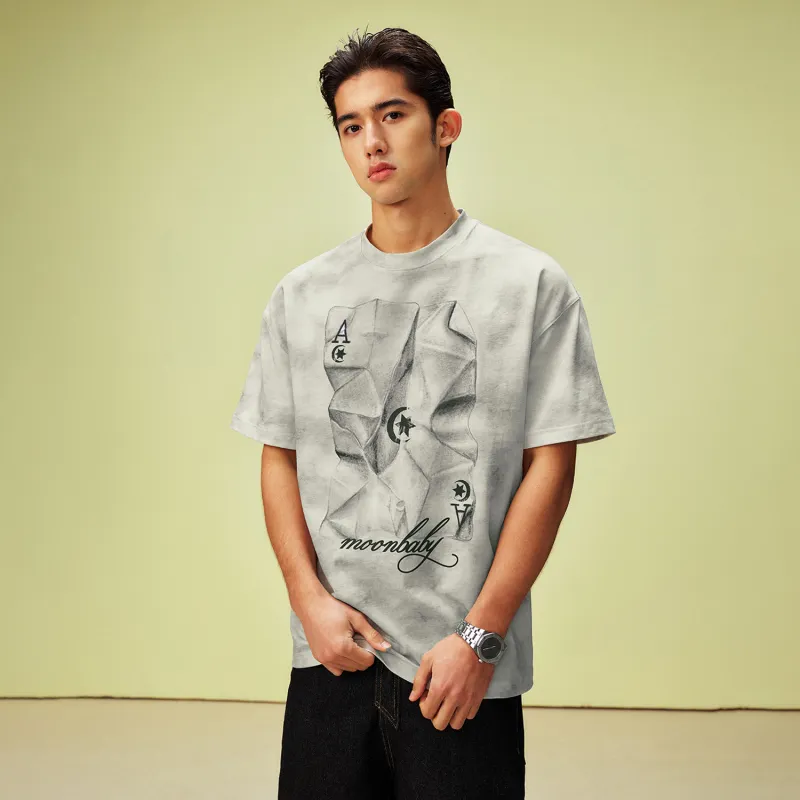 OKME T Shirts Unisex Dirty Gray-2