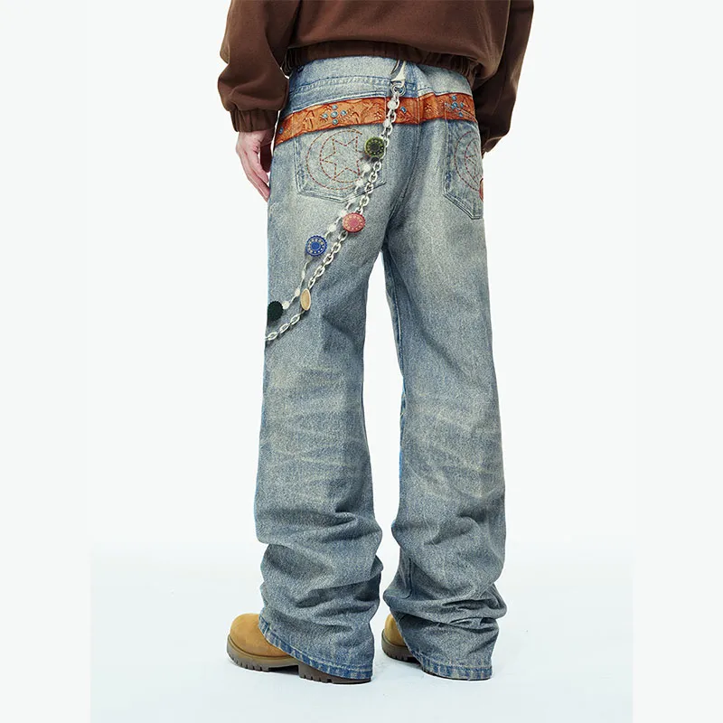 OKME Jeans Unisex Blue-3