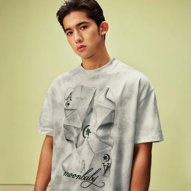 OKME T Shirts Unisex Dirty Gray-5