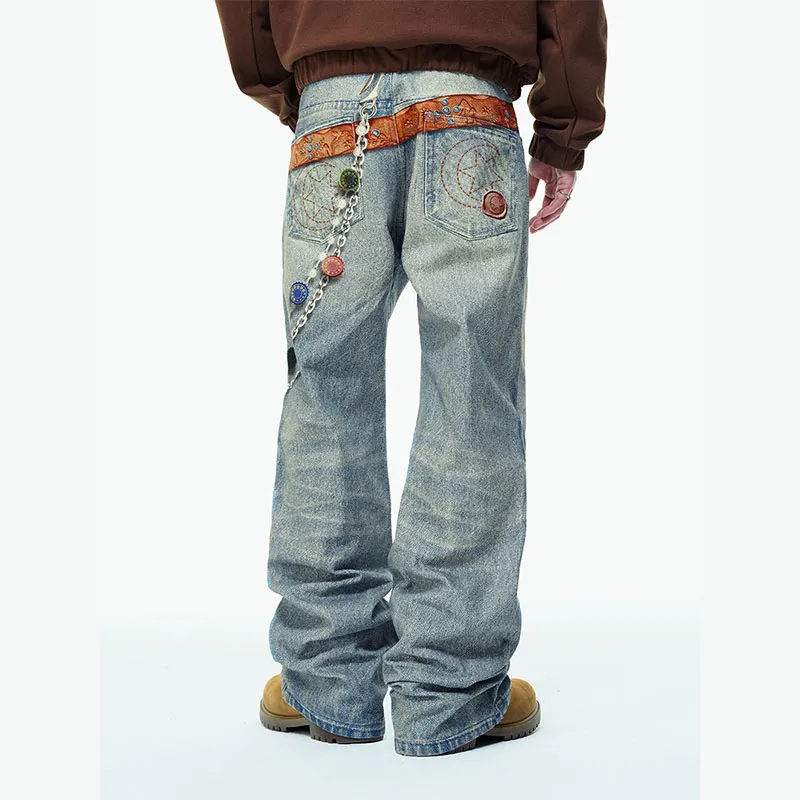OKME Jeans Unisex Blue-4