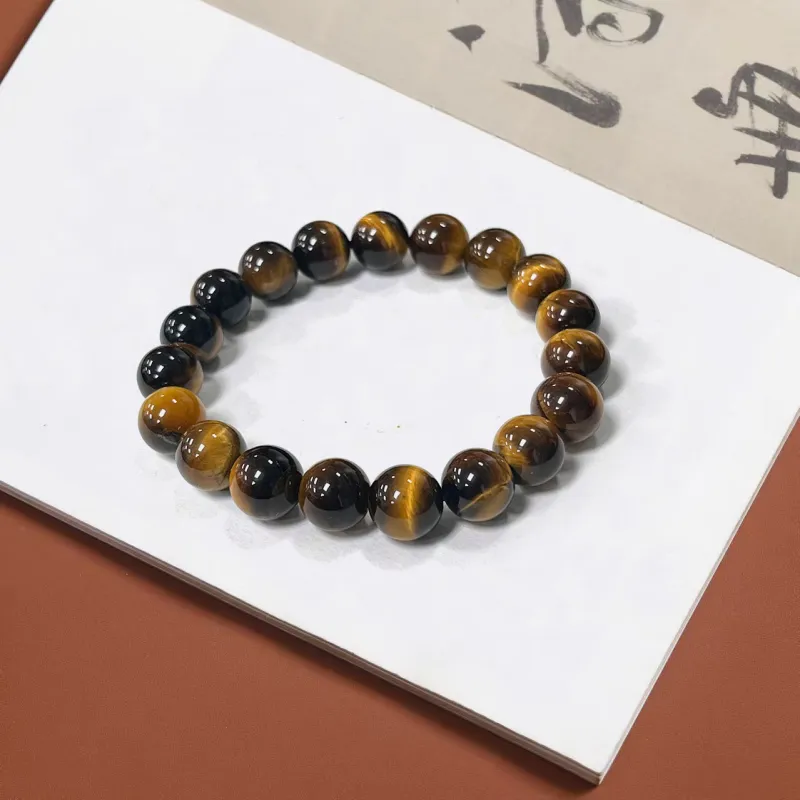 Jinghua Record Tiger's Eye Stone Bracelets Unisex-1