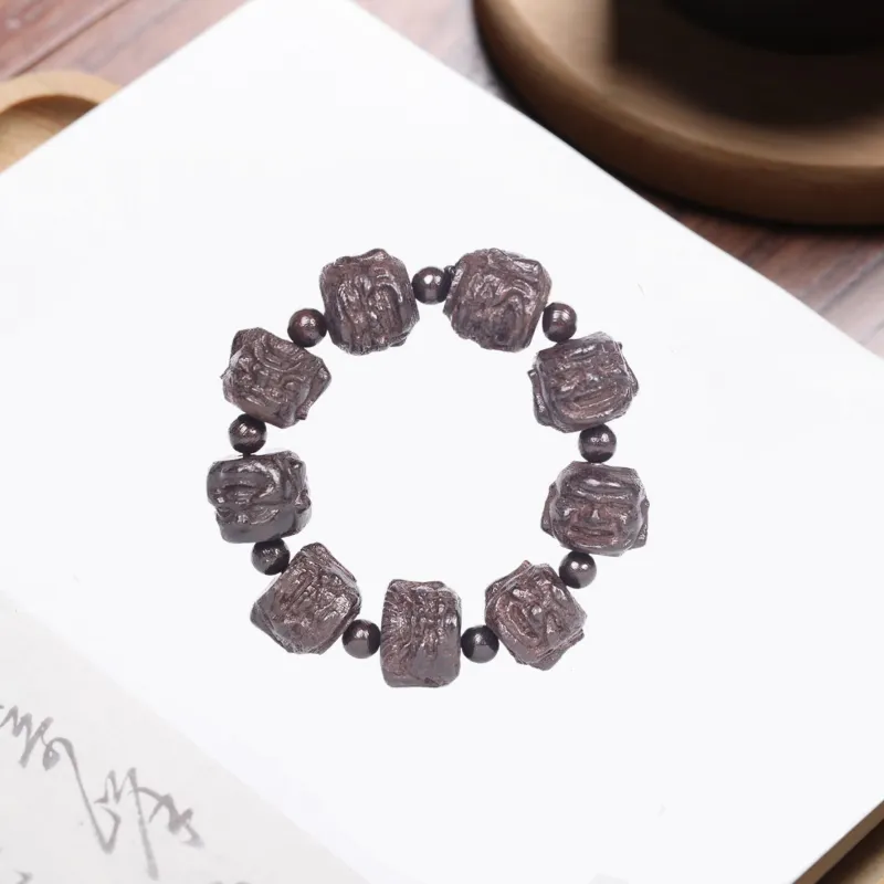 Jinghua Record Ebony Bracelets Unisex-2