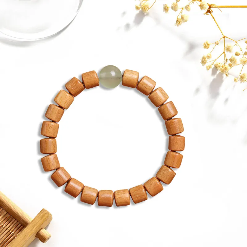 Jinghua Record Barbie Sandalwood Bracelets Unisex-2