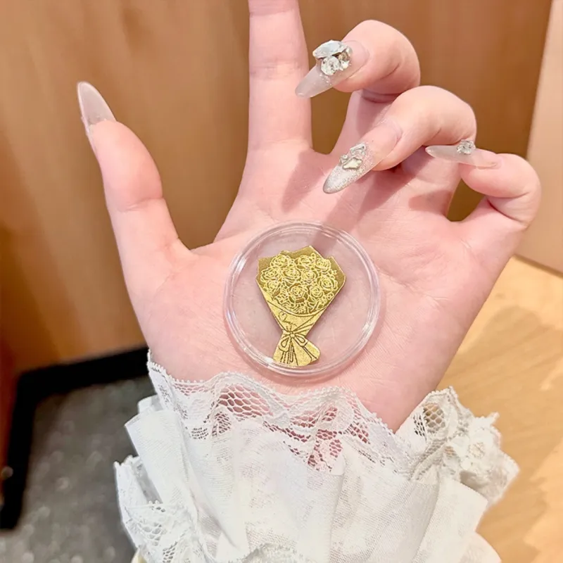 Jinghua Record Gold Pendants Unisex-35