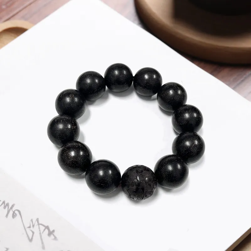 Jinghua Record Ebony Bracelets Unisex-4