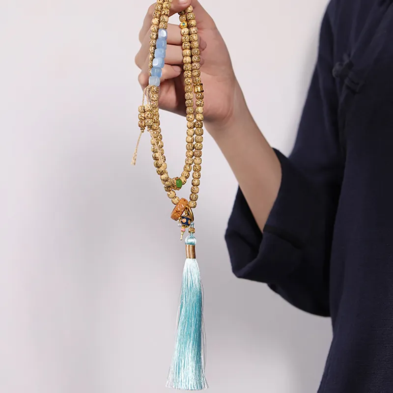 Jinghua Record Star Moon Bodhi Seeds Bracelets Unisex-6