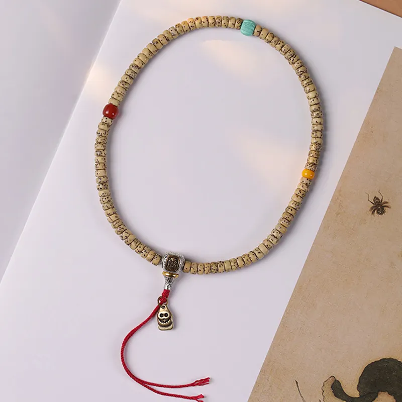 Jinghua Record Star Moon Bodhi Seeds Bracelets Unisex-2