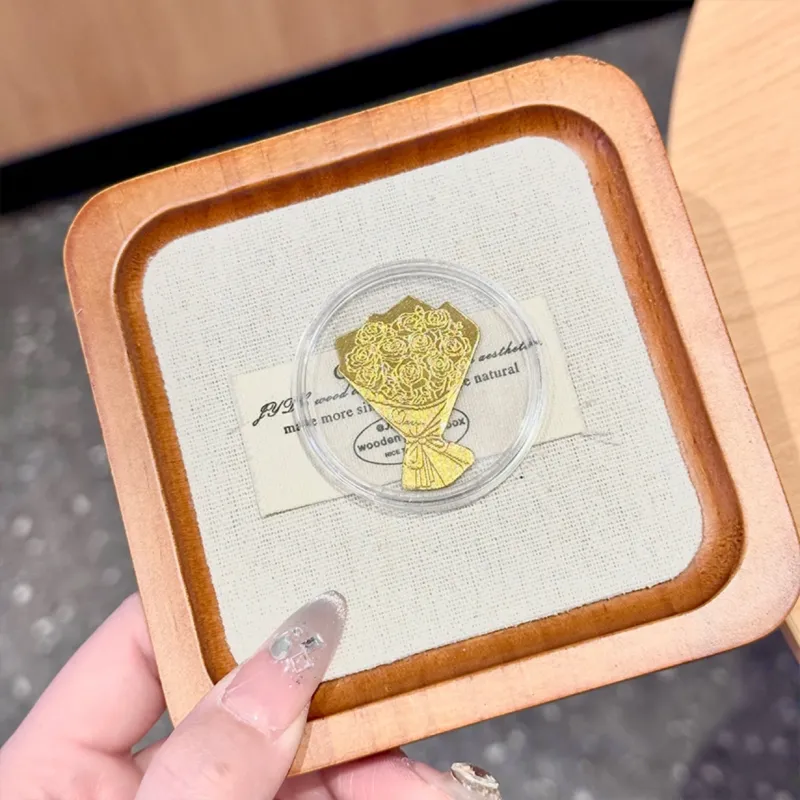 Jinghua Record Gold Pendants Unisex-33