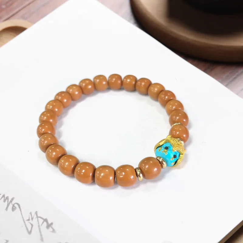 Jinghua Record Monkey Head Walnut Bracelets Unisex-2