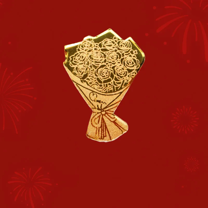 Jinghua Record Gold Pendants Unisex-31