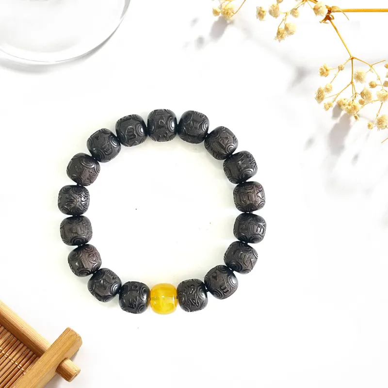Jinghua Record Ebony Bracelets Unisex-4