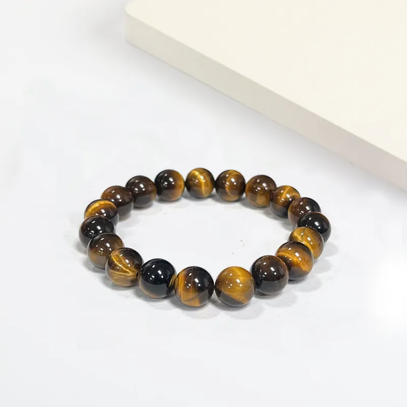 Jinghua Record Tiger's Eye Stone Bracelets Unisex-2