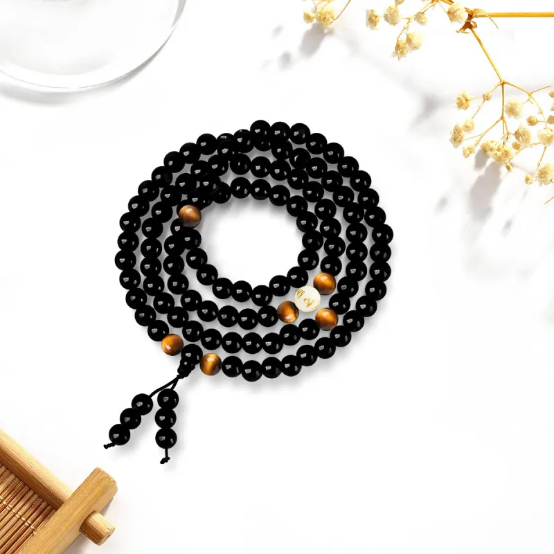 Jinghua Record Obsidian Jade Bracelets Unisex-1